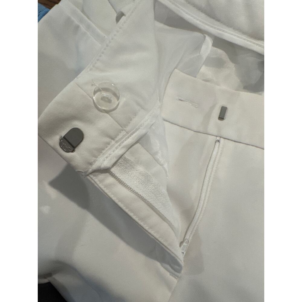 Worthington Curvy Fit Perfect Trouser Lined White Pants Women's Size 6P - Picture 12 of 12